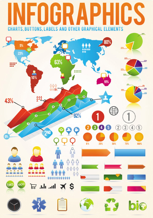 infographic psd freebie