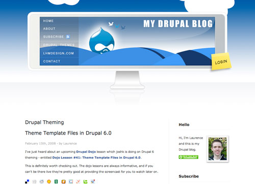 drupal-home-page