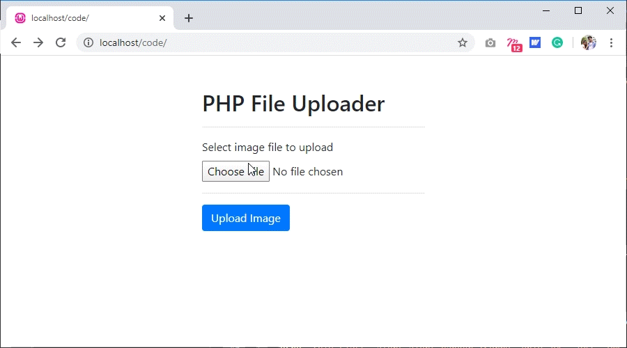Basic PHP code for Image upload | Creative Alive